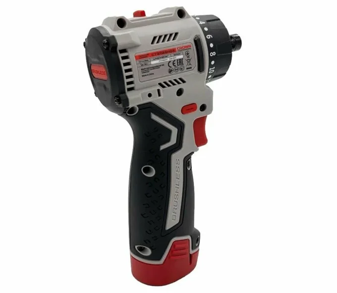 Шуруповёрт аккумуляторный CROWN CT21129HQX-2 BMC 12 В 2 Ач-8