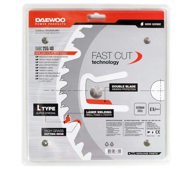Disc pentru trimmere DAEWOO DABC 255/40 255 mm-6