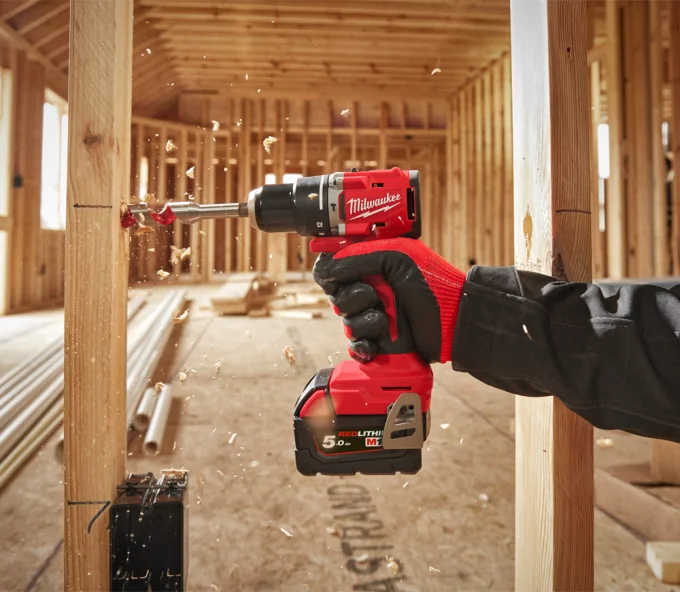 Mașină de înșurubat cu acumulator MILWAUKEE M18 BLPDRC-202C 18 V 2 Ah-4