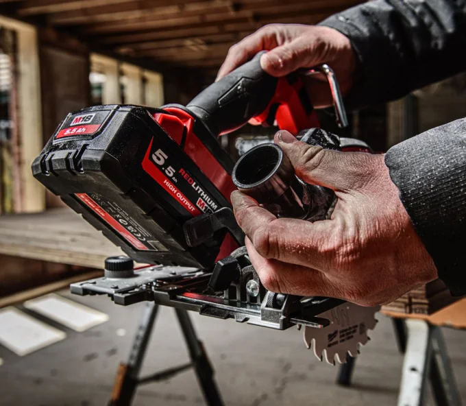 Fierăstraie circulare cu acumulator (fără bat) MILWAUKEE M18 FCSDC165-0C 165 mm 18 V-6