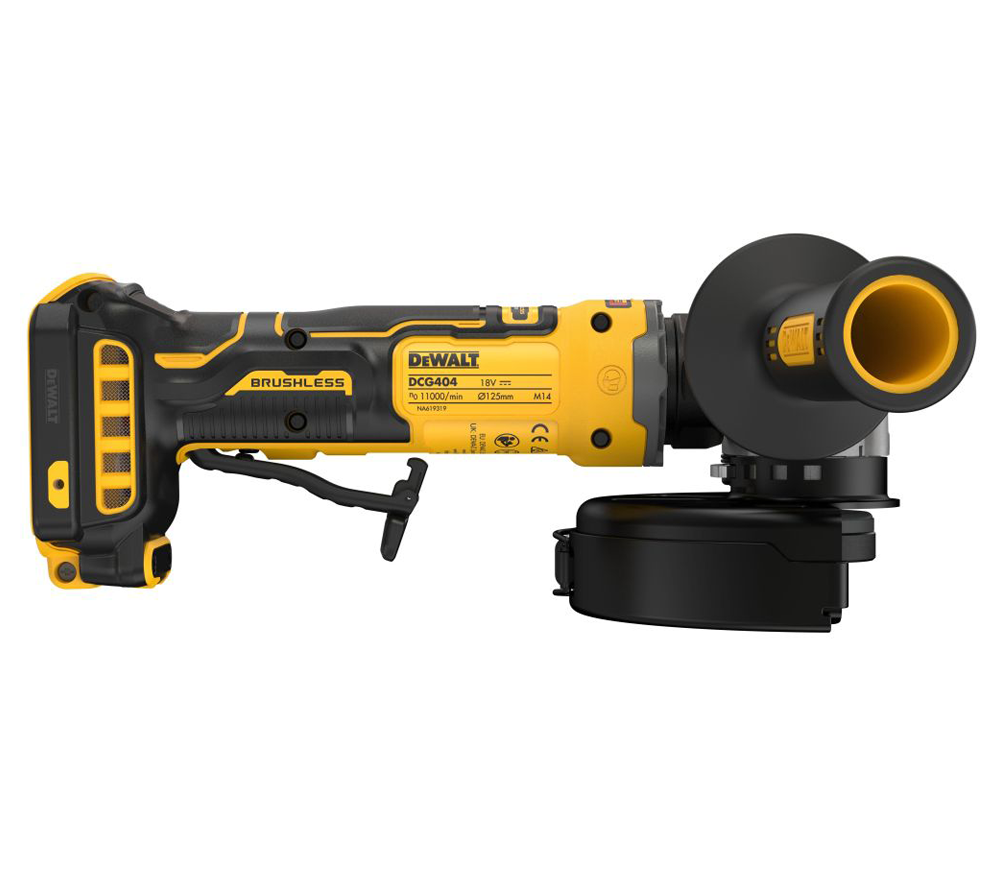 Polizor unghiular cu acumulator (fără bat) DEWALT DCG404N-XJ 125 mm 18 V-3
