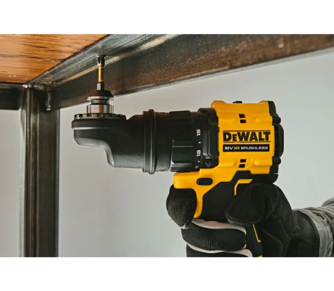 Шуруповёрт аккумуляторный (без АКБ) DEWALT DCD803NT-XJ Multi-Head 18 В-7