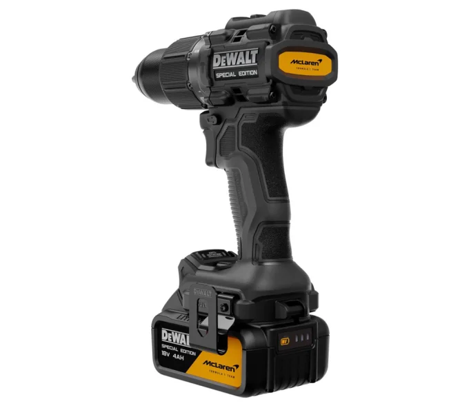 Mașină de înșurubat cu percuție cu acum. (fără bat) DEWALT DCD86MM2KT-QW McLaren F1 TEAM  18 V 4 Ah-5