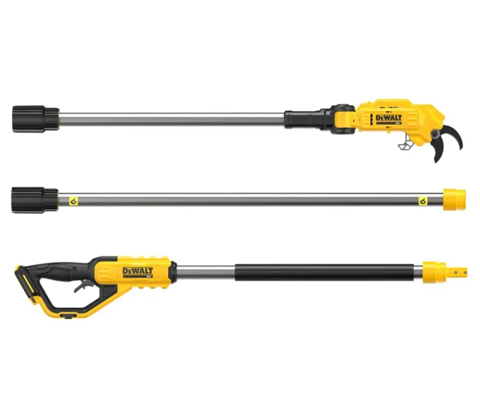 Pruner telescopic pentru crengi cu acumulator (fără bat) DEWALT DCMPP569N-XJ 18 V-5
