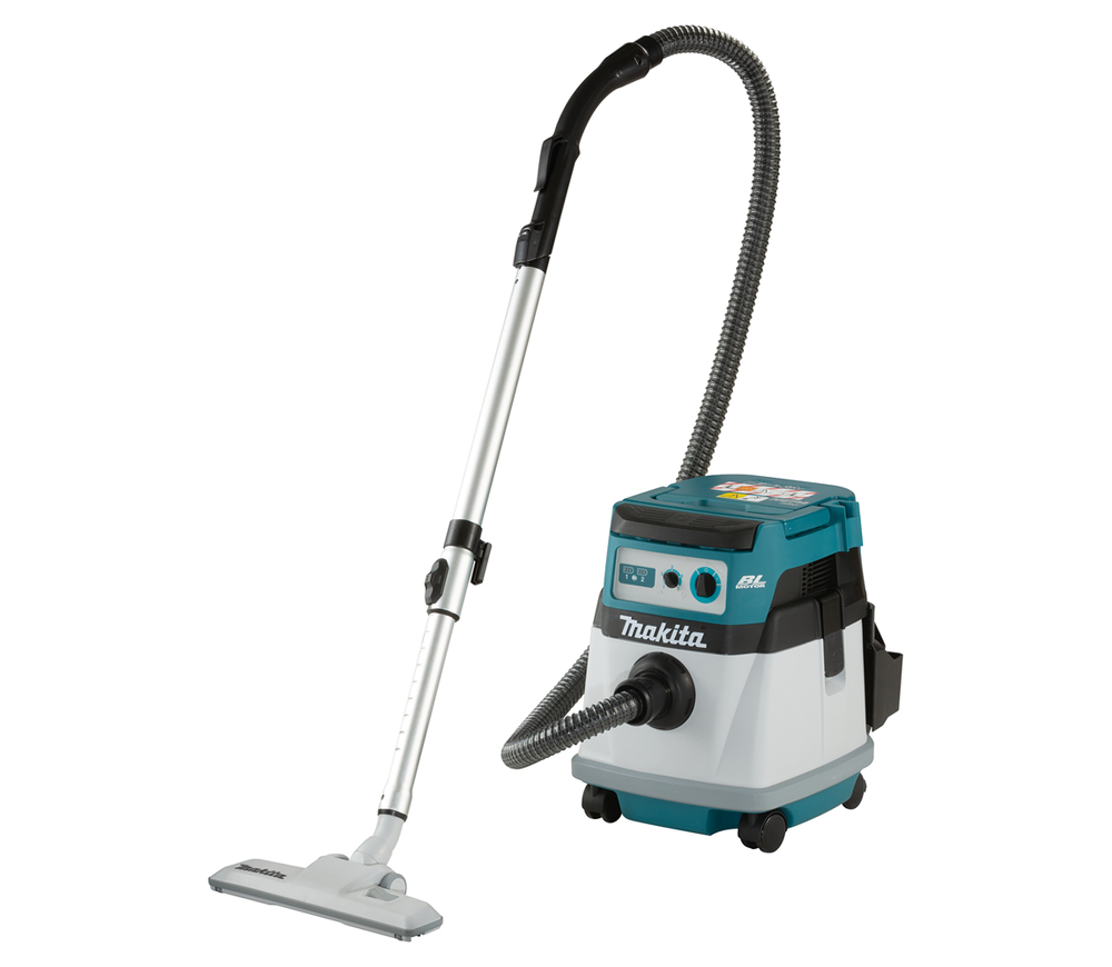 Aspiratoar industrial cu accumulator (fără bat) MAKITA 2x18 V DVC155LZX2 110 mbar 15 L