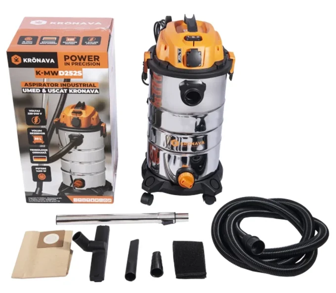Aspirator industrial KRONAVA K-MWD252S 1400 w 30 L-2