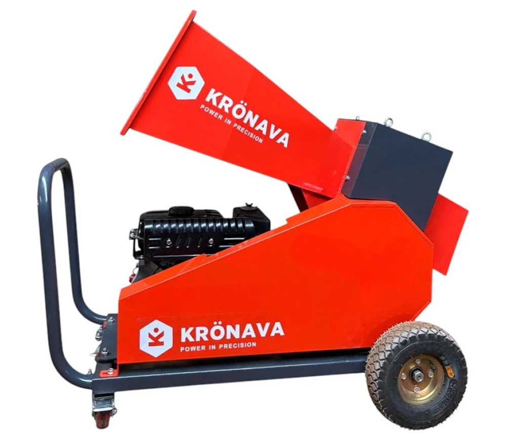 Измельчитель веток бензиновый KRONAVA KV-80BD 5500 вт-2