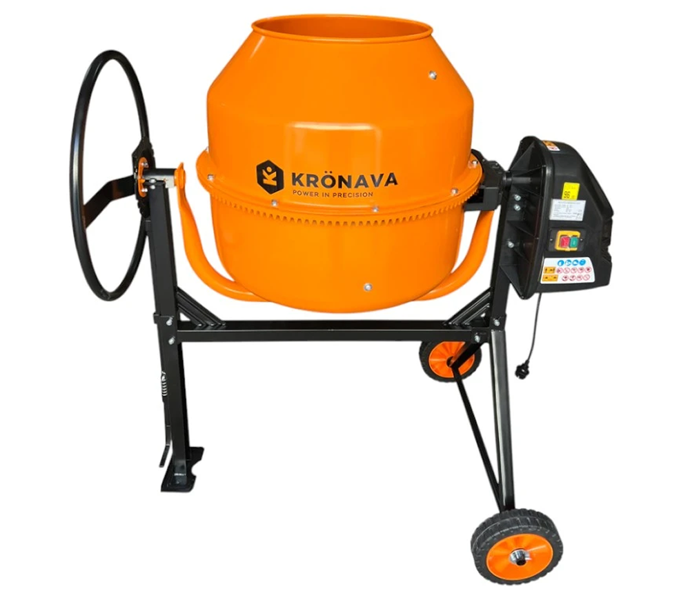 Бетономешалка KRONAVA K200 1000 вт 200 л-3