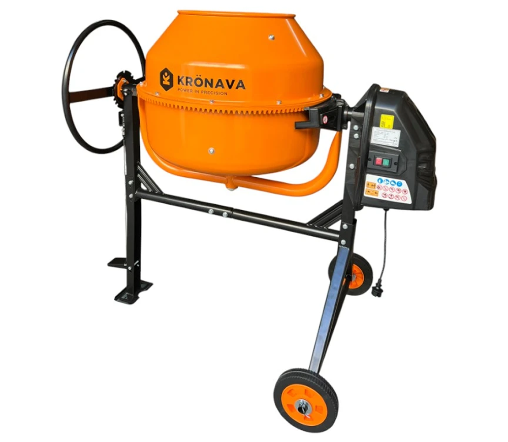 Бетономешалка KRONAVA K160 850 вт 160 л