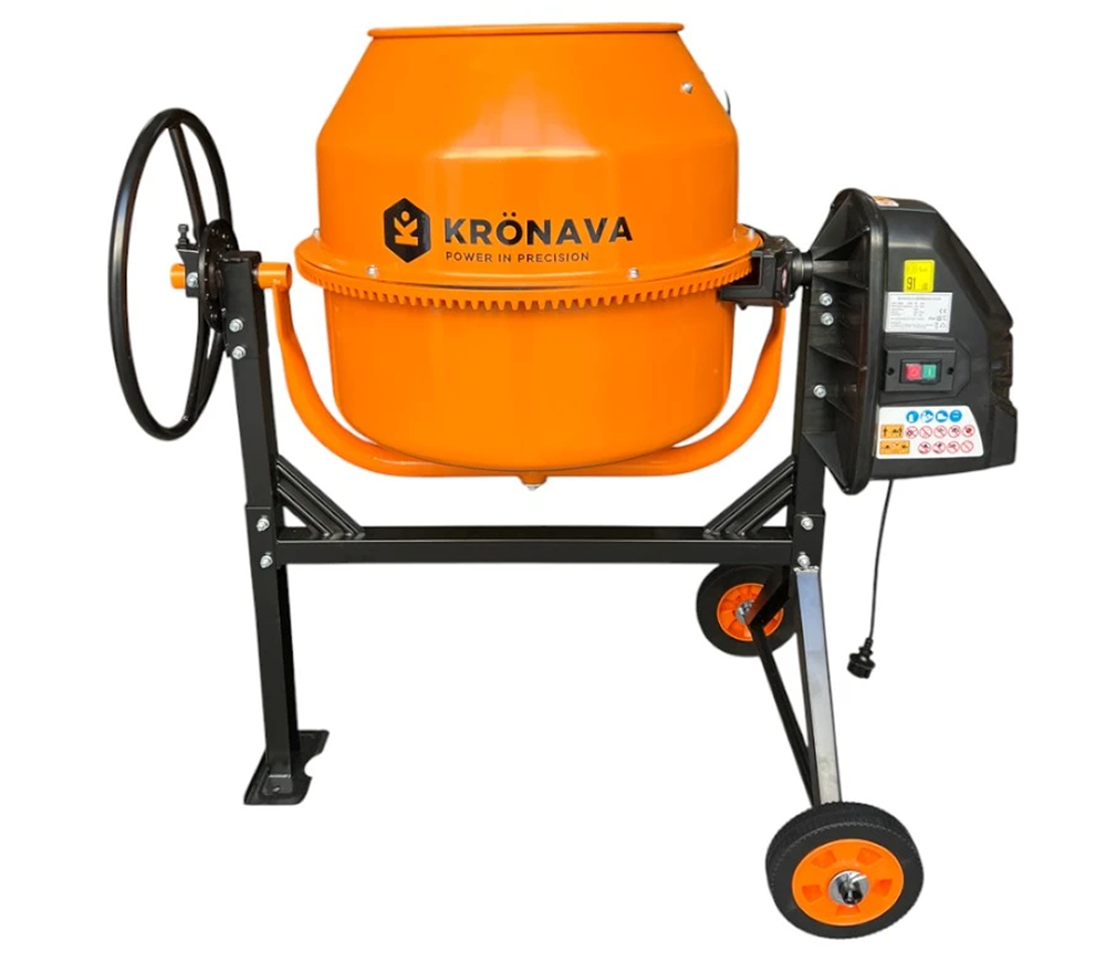 Бетономешалка KRONAVA K140 750 вт 140 л-3