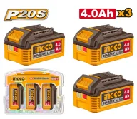 Набор аккумуляторов INGCO COSLI251296 Слайдер 20 В 4 Ач-1