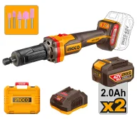 Polizor drept fără fir INGCO CDGLI42012 42 V 2 Ah-1