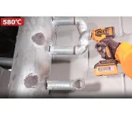 Фен строительный аккум. (без АБК) INGCO HGLI2008 500 вт 580 °C-4