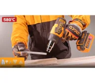 Фен строительный аккум. (без АБК) INGCO HGLI2008 500 вт 580 °C-5