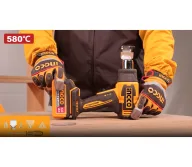 Фен строительный аккум. (без АБК) INGCO HGLI2008 500 вт 580 °C-6