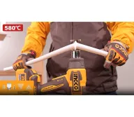 Фен строительный аккум. (без АБК) INGCO HGLI2008 500 вт 580 °C-8