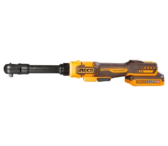 Cheie cu clichet fără fir INGCO CDRLI2065292 20 V 2 Ah 65 Nm-1