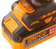 Mașină de înșurubat cu impact cu acumulator INGCO CIWLI2055 20 V 4 Ah 700 Nm-6