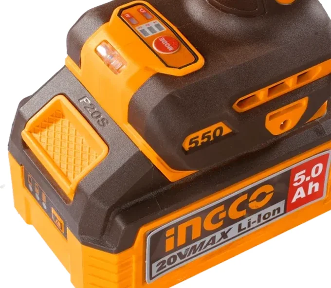 Mașină de înșurubat cu impact cu acumulator (fără bat) INGCO CIWLI20551 20 V 700 Nm-6