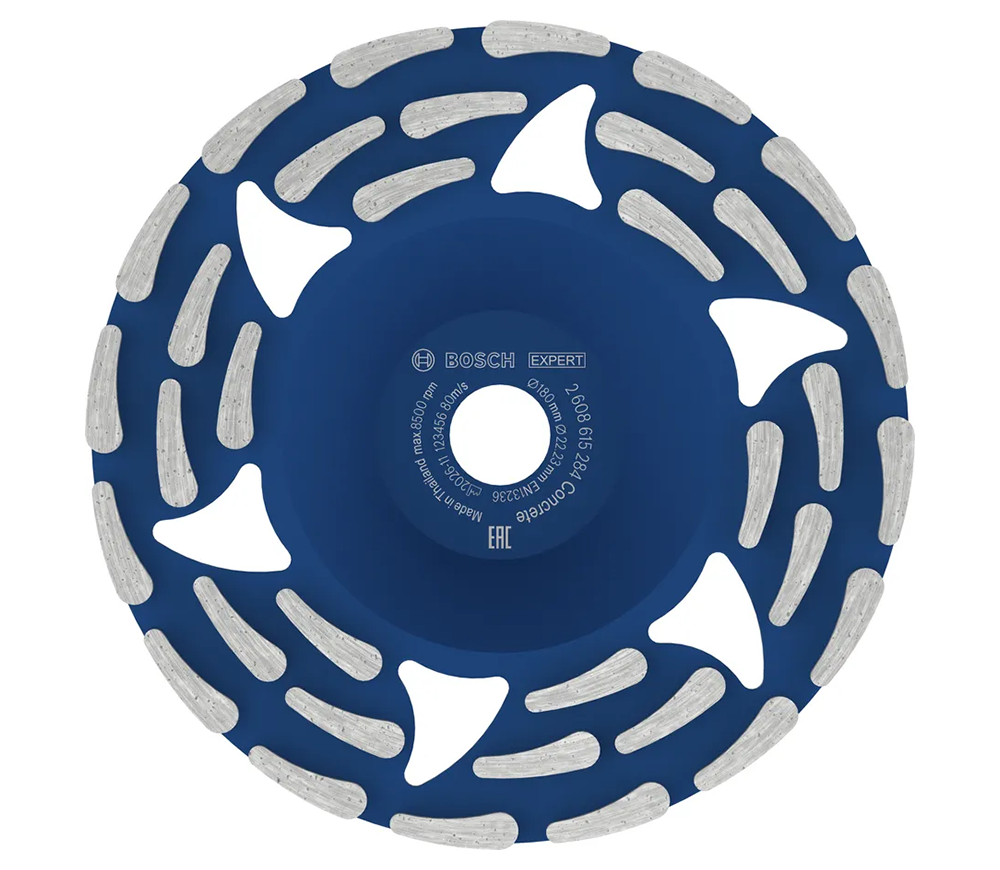 Disc de șlefuit beton BOSCH EXPERT Concrete Diamond 180 mm
