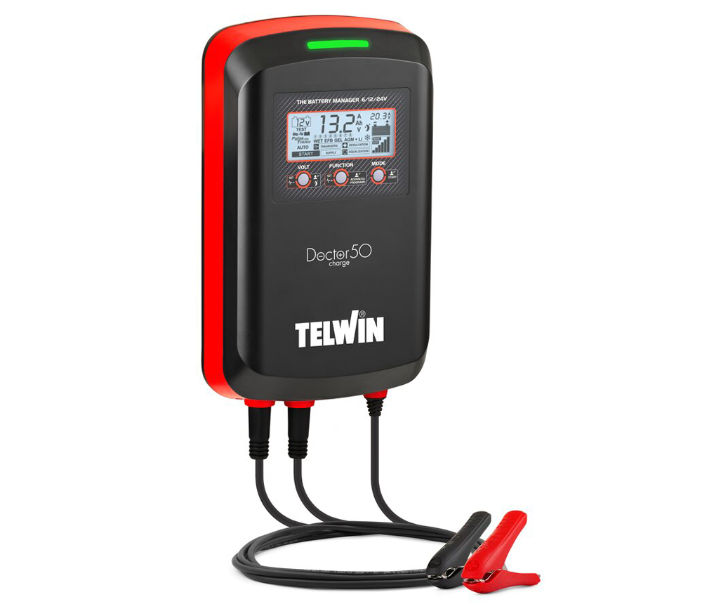 Зарядное устройство TELWIN 807613 50 A 12, 24, 6 В
