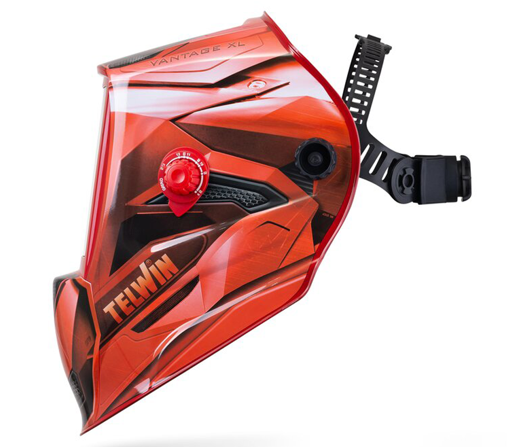 Masca de sudura TELWIN VANTAGE RED XL Cameleon 13 DIN-3