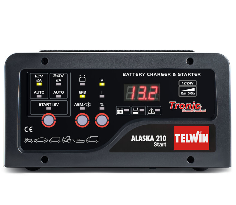 Зарядное устройство TELWIN ALASKA 210 START 150 A 12, 24 В-3