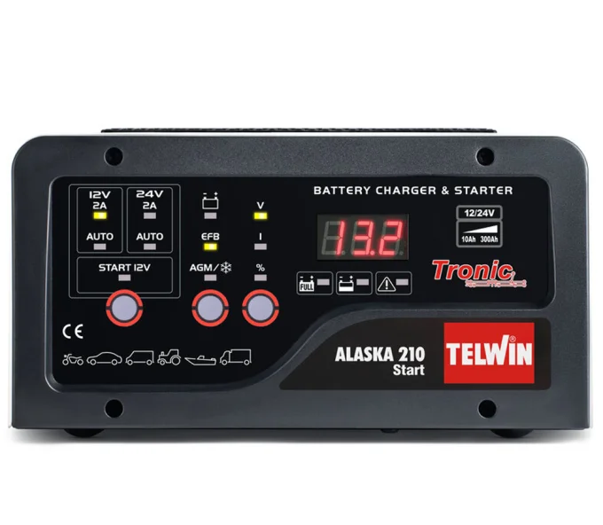 Зарядное устройство TELWIN ALASKA 210 START 150 A 12, 24 В-3