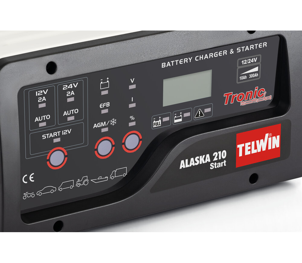 Зарядное устройство TELWIN ALASKA 210 START 150 A 12, 24 В-4