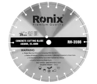 Алмазный отрезной диск RONIX RH-3598 400 мм Сегментированный Бетон-1