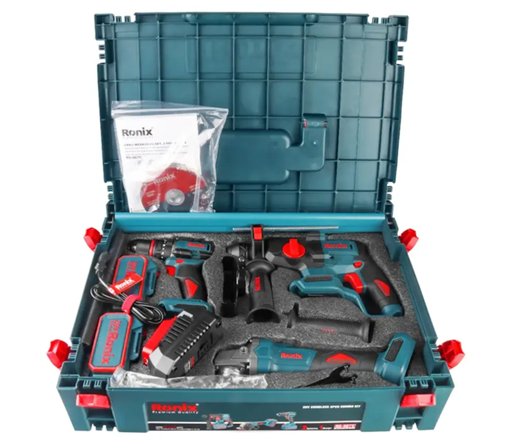 Набор аккумуляторных инструментов RONIX RS-8675-5