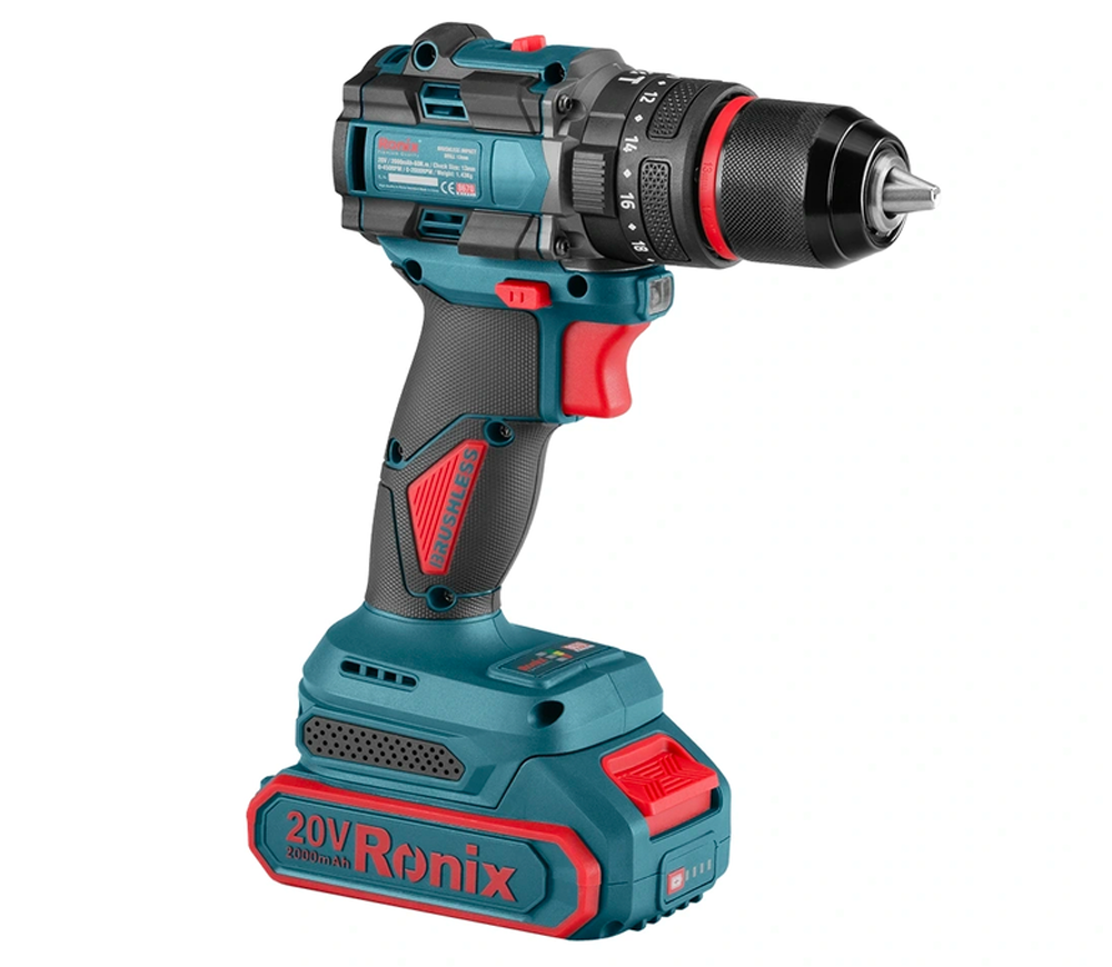 Набор аккумуляторных инструментов RONIX RS-8673-8