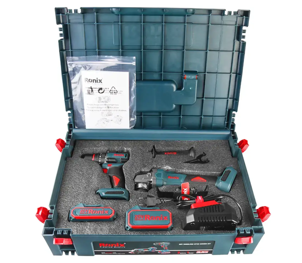 Набор аккумуляторных инструментов RONIX RS-8673-16