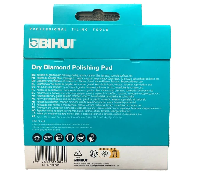 Disc de șlefuit cu almaz flexibil BIHUI CLASSIC DPPD03 100 mm P200-3