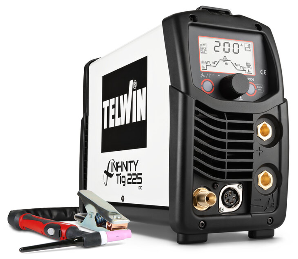 Сварочный аппарат TELWIN INFINITY TIG 225 DC+ACC 200 A-2