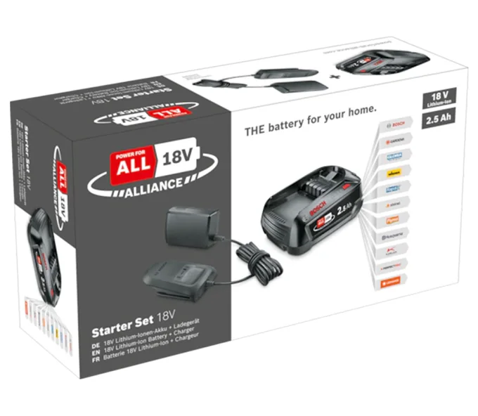 Зарядное устройство + аккумулятор BOSCH 1600A02625 50 вт 18 В 2 A-2