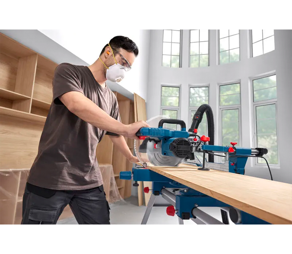 Fierăstrău circular staționar BOSCH 0601B61000 1300 w 216 mm-3