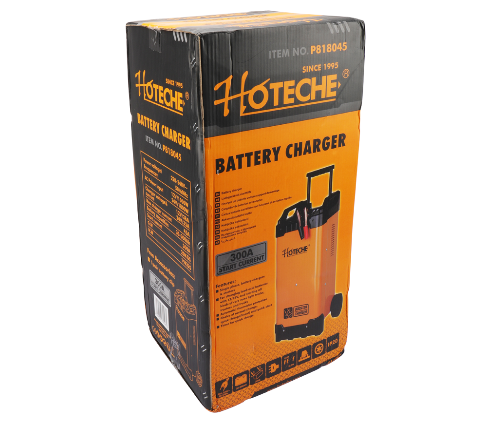 Зарядное устройство HOTECHE P818045 300 A 12, 24 В-2