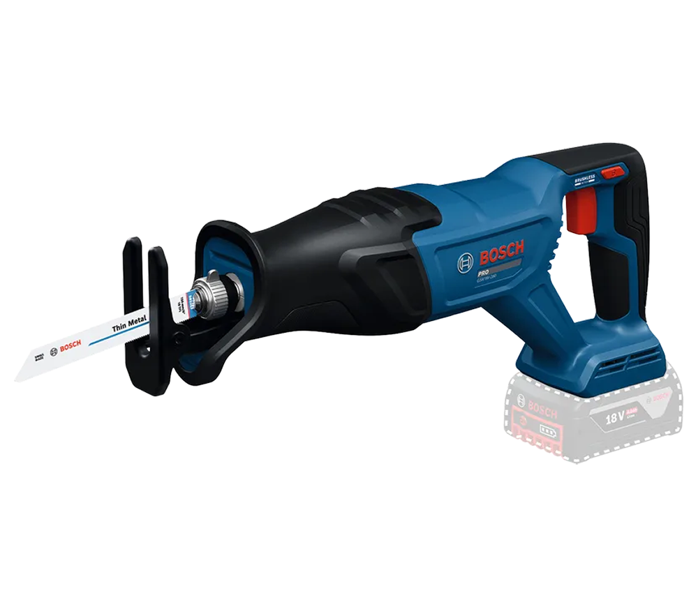 Fierăstrău sabie cu acumulator (fără bat) BOSCH GSA18V-280 18 V