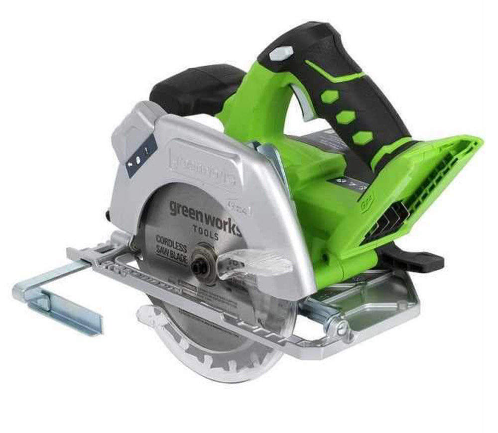 Fierăstrău circular cu acumulator (fără bat) Greenworks G24CS 165 mm 24 V-5