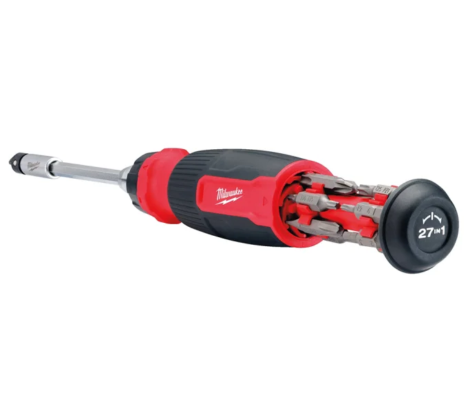 Set biți MILWAUKEE Ratchet Multi-Bit Screwdriver SL, PH, TX, HEX, PZ-3