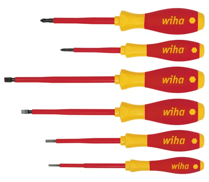 Набор отверток электрика 6 шт WIHA W008338-1