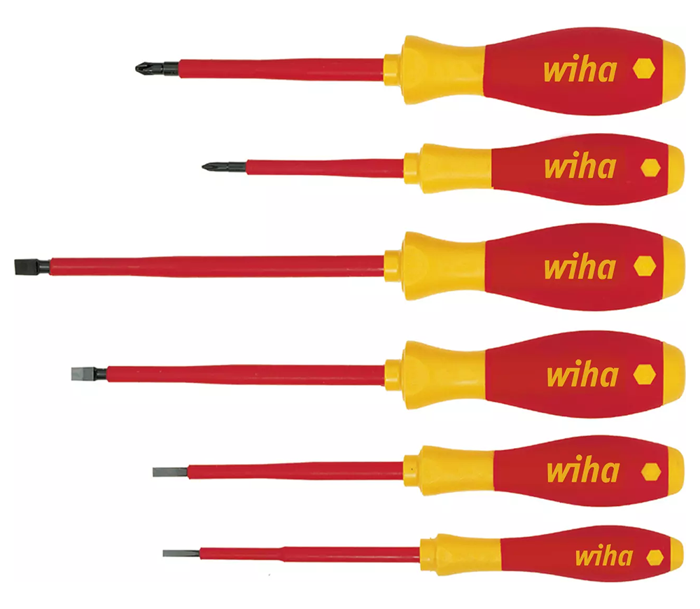 Набор отверток электрика 6 шт WIHA W008338
