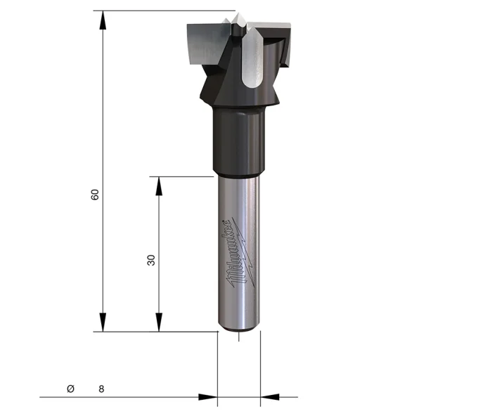 Freză MILWAUKEE 4932501042 20 mm-2