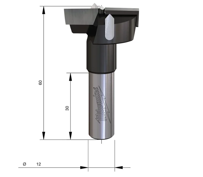 Freză MILWAUKEE 4932501047 35 mm-2