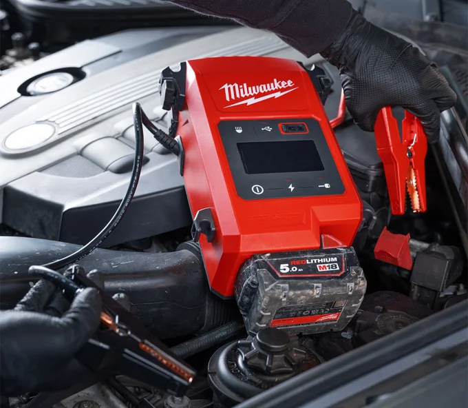 Пусковое устройство (без АКБ) MILWAUKEE M18 JS2000-0 2000 A 12 В-9