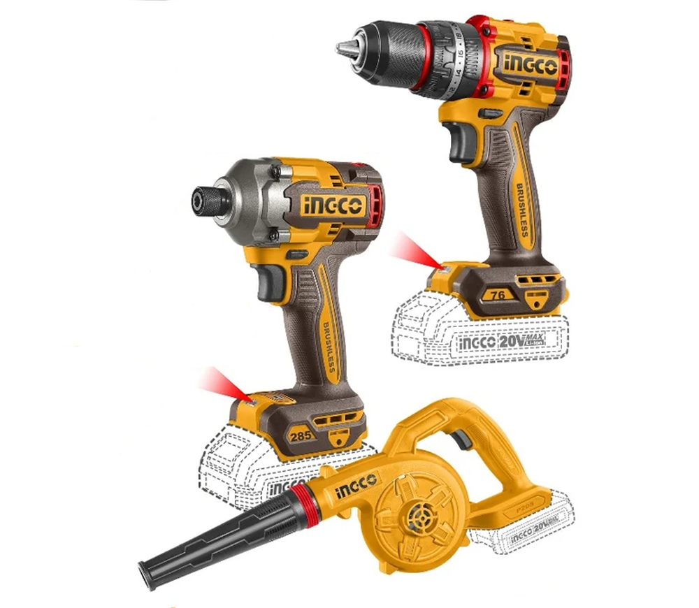 Set de unelte cu acumulator INGCO COSLI250182