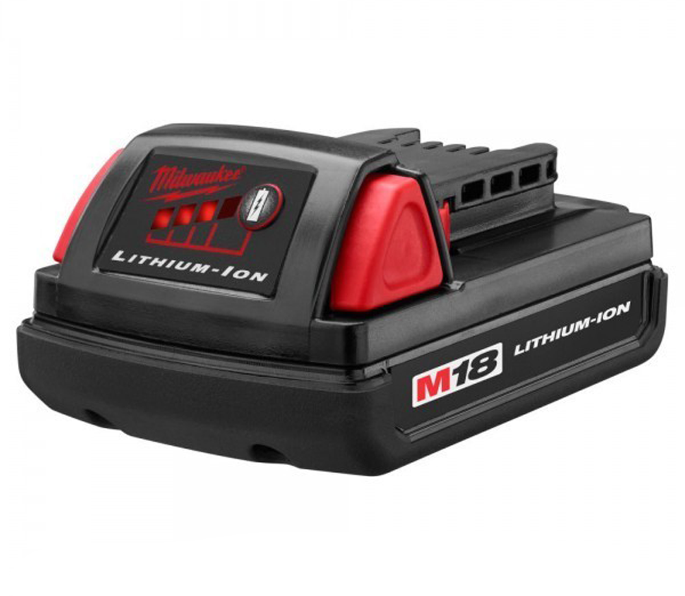 Аккумулятор MILWAUKEE M18B Слайдер 18 В 1.5 Ач