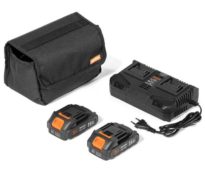 Suflantă cu acumulator DAEWOO DABL 7042Li SET 23000 l/min 21 V 2.5 Ah-10