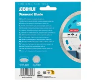 Disc de tăiat cu diamant BIHUI CLASSIC DCES125 125 mm Segmentat Ceramică, Gresie porțelanată-2